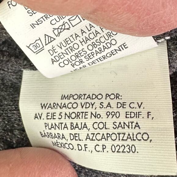 Calvin Klein Jeans Mens Medium Henley Shirt 41S2711 Heathered Gray NWT NEW Top - Picture 10 of 14